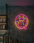 Néon LED Mural "Donuts" Chill'Neon