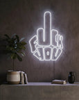 Néon LED Mural "F*ck You" Chill'Neon