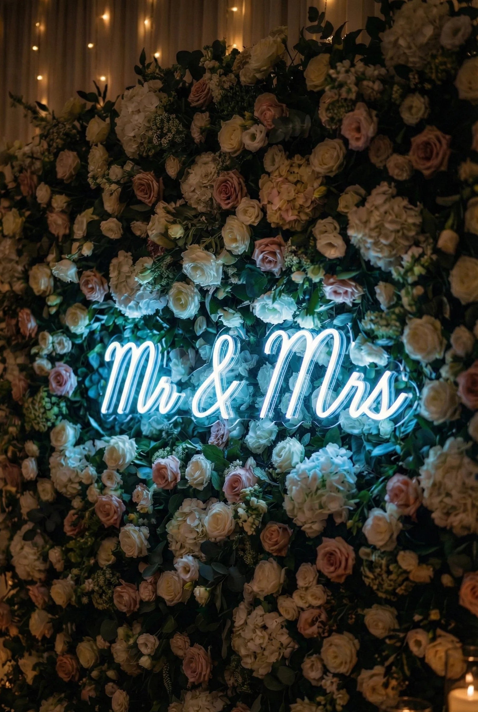 Néon LED Mural "Mr & Mrs" Chill'Neon