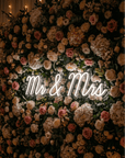 Néon LED Mural "Mr & Mrs" Chill'Neon