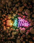 Néon LED Mural "Mr & Mrs" Chill'Neon