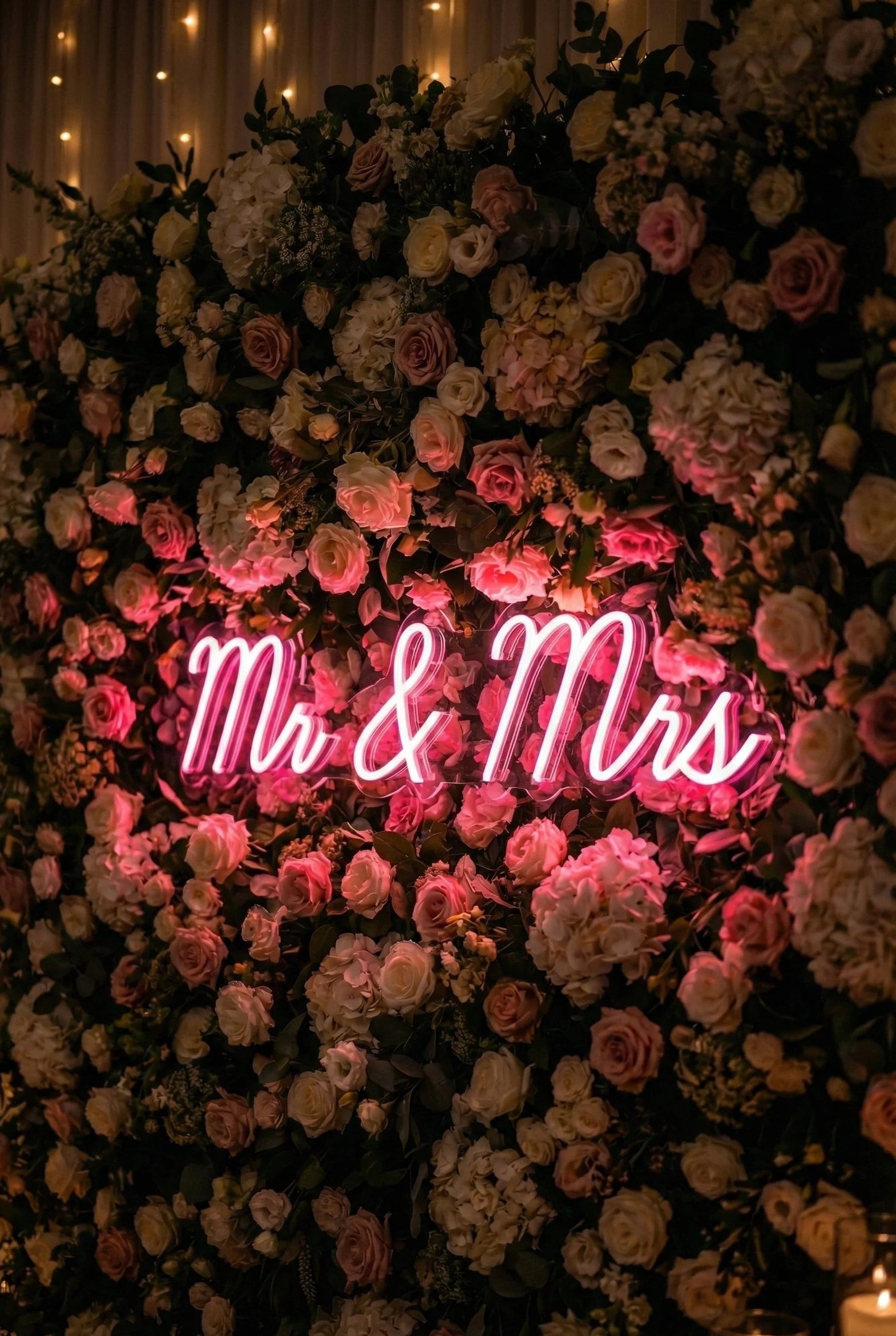Néon LED Mural "Mr & Mrs" Chill'Neon