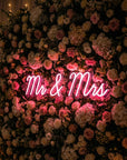 Néon LED Mural "Mr & Mrs" Chill'Neon