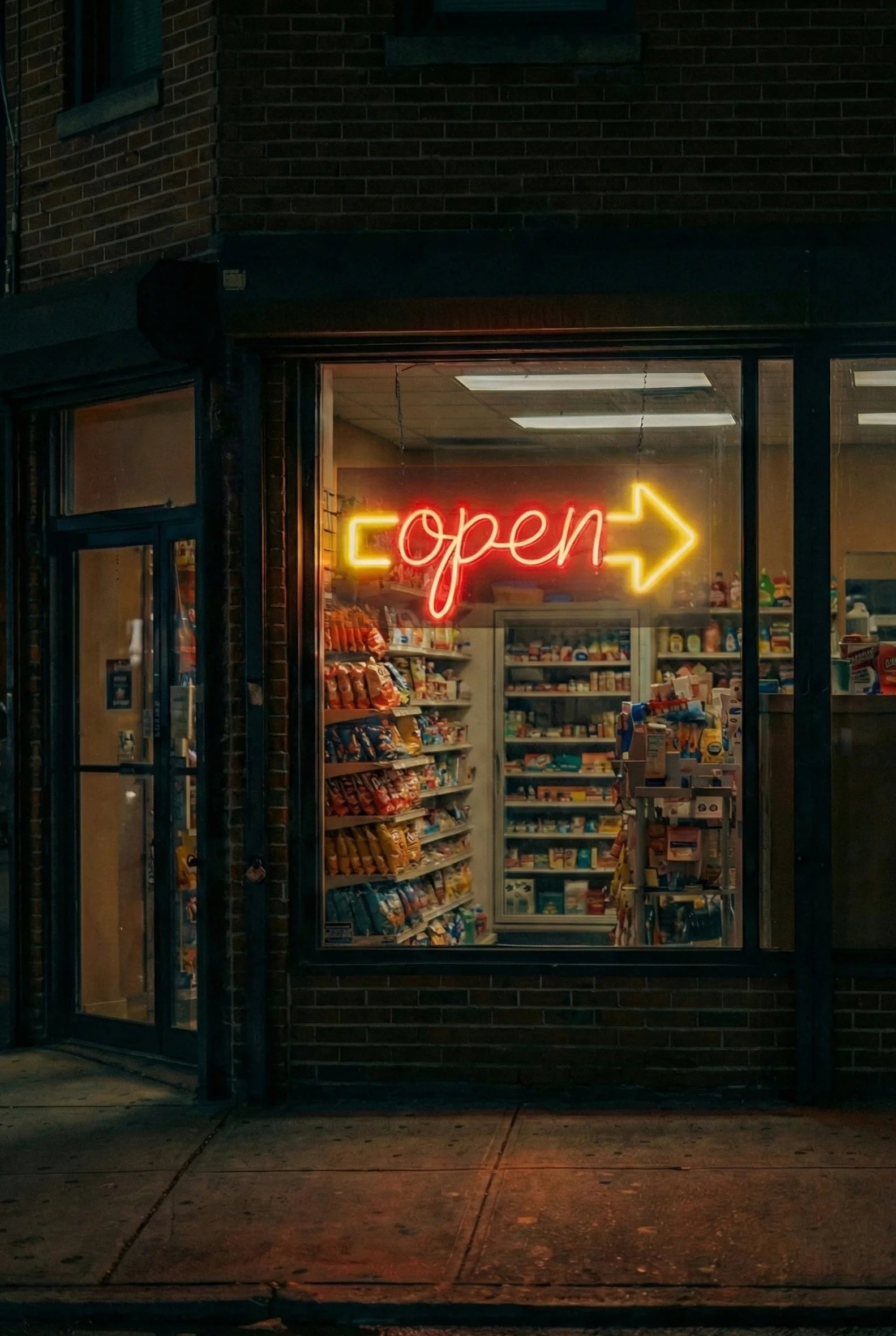 Néon LED Mural "Open" Chill'Neon