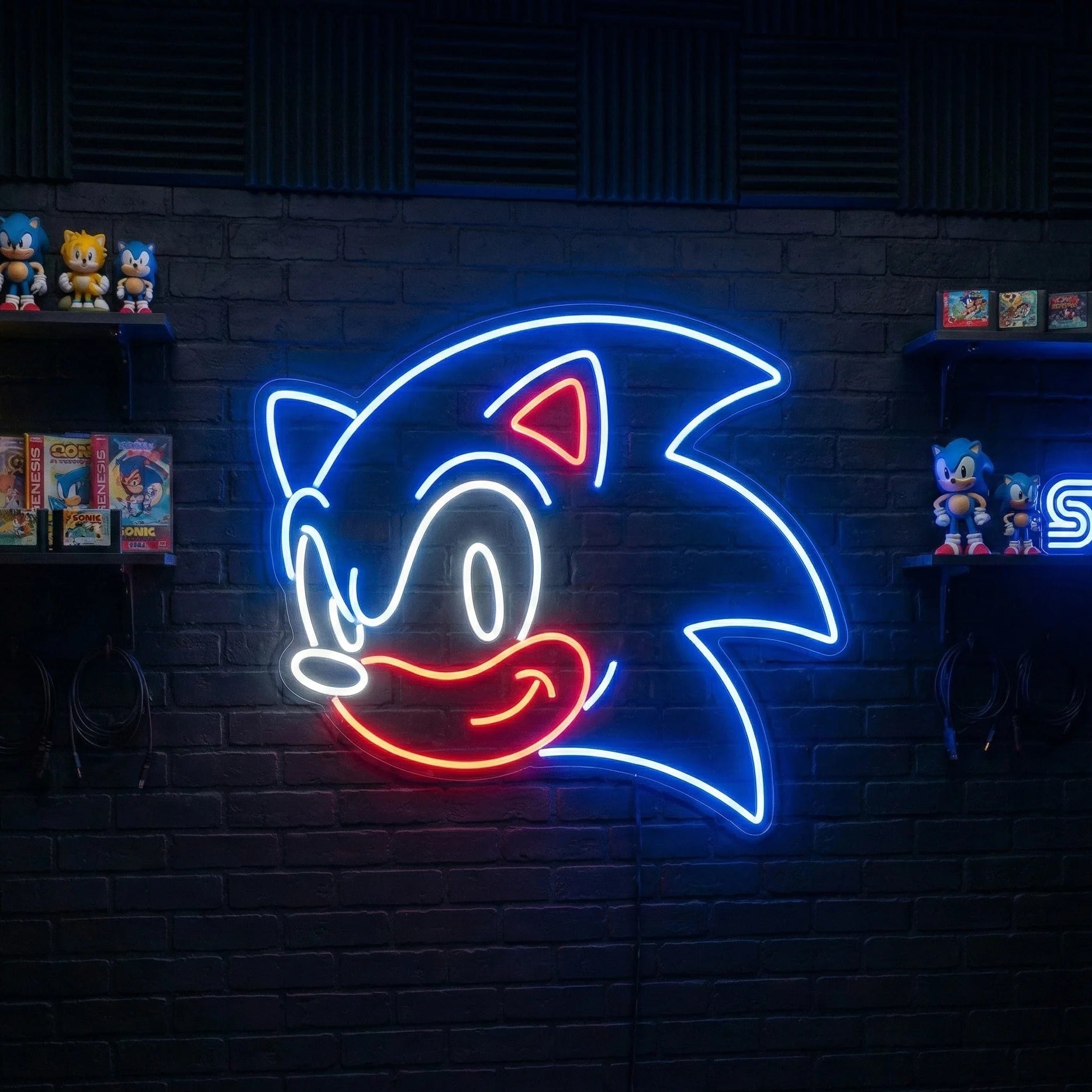Néon LED Mural "Sonic" Chill'Neon